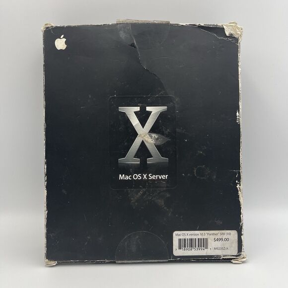 Apple Mac OS X 10.3 Panther Retail Package M9227LL/A Tools OEM - Picture 11 of 16